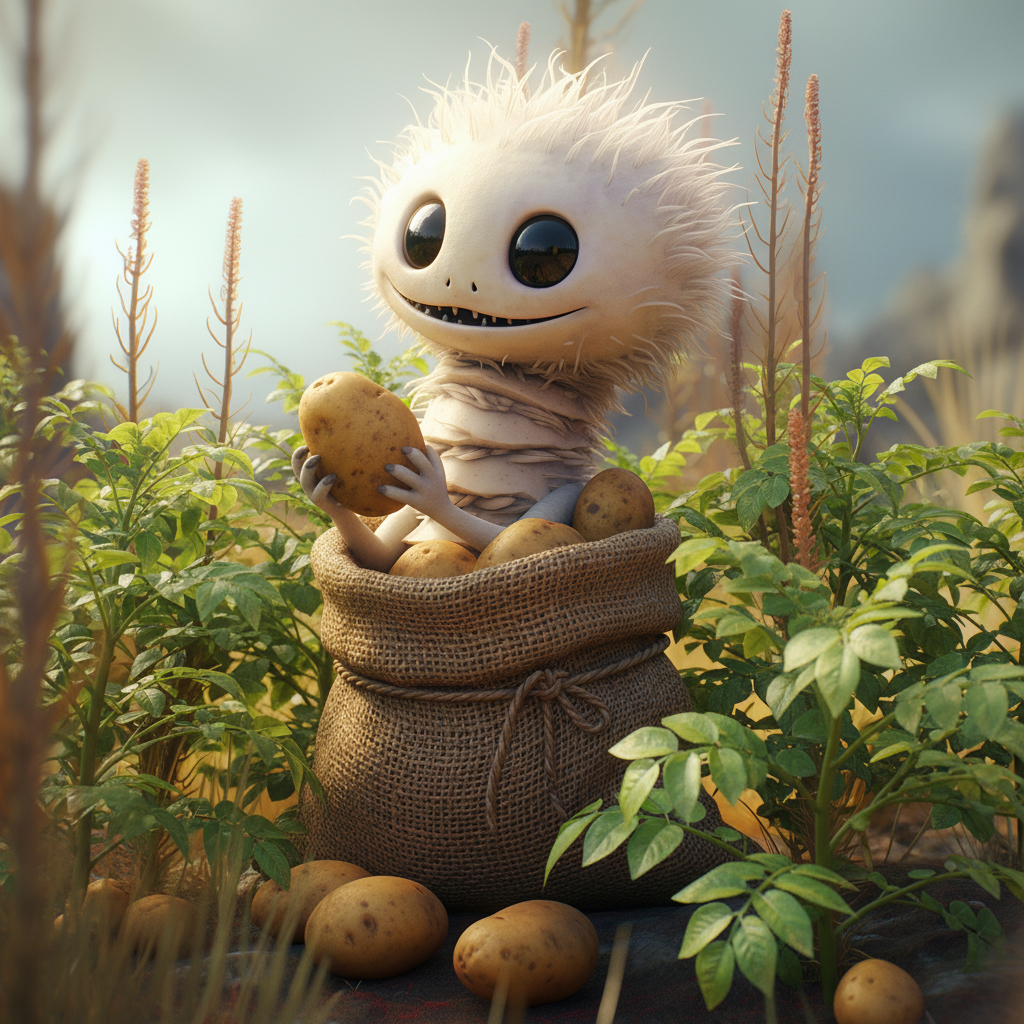 На дачу? За картошкой? И без меня? Ха! Удачи!